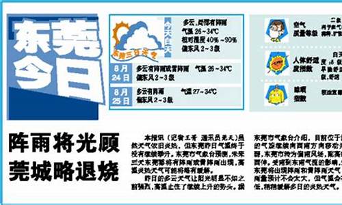 东莞天气预报一周天气情况_东莞天气预报一周7天10天15天一